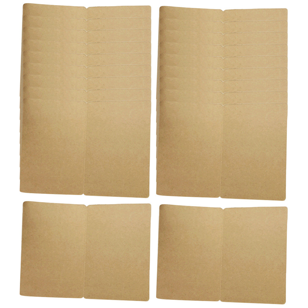 Papercraft Supply Invitation - 20Pcs Rustic Blank Cards Kraft Paper