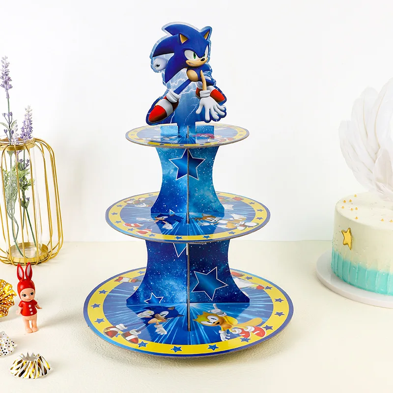 Supply Event - Anime Sonic Birthday Party Cake Rack