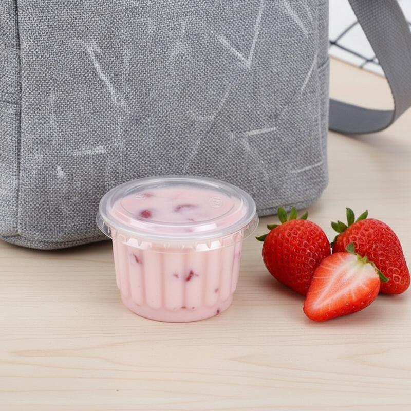 50Pcs Disposable Yogurt Cup Wi - Plastic Cup 50Pcs ulasan dan harga