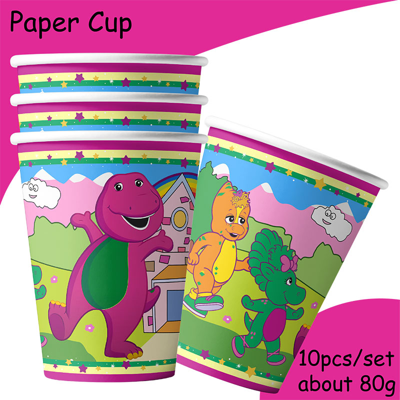 Dinosaur Barney Party Supplies - Table Cloth Disposable ulasan dan harga