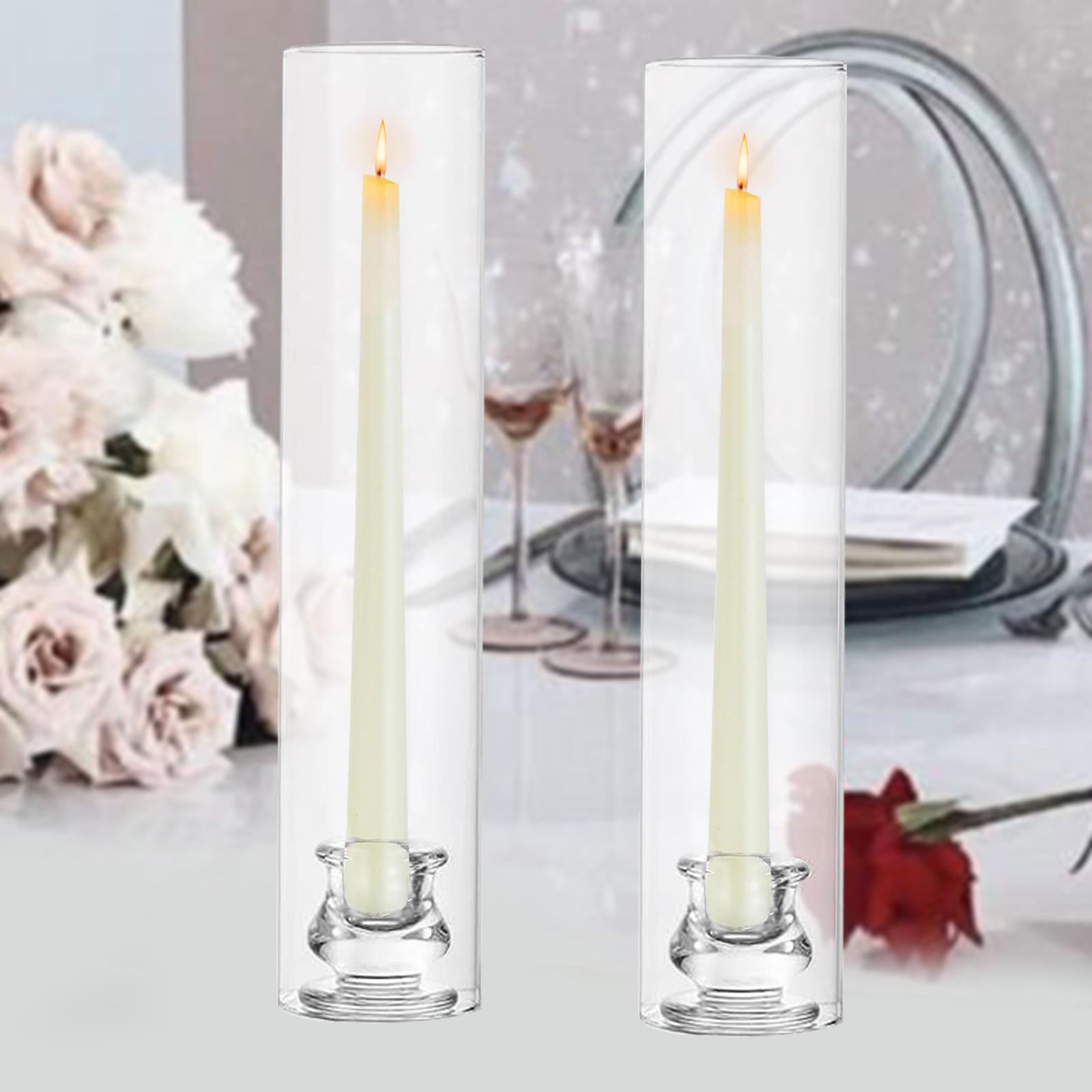 2Pcs Tall Candlestick Holder T - Centerpiece Stick ulasan dan harga