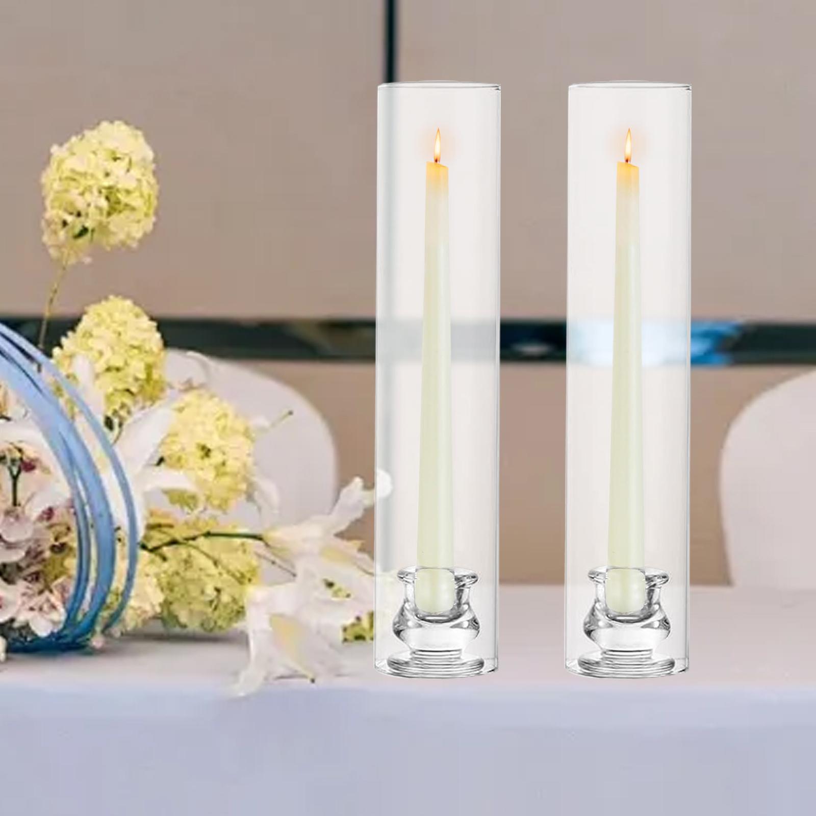 2Pcs Tall Candlestick Holder T - Centerpiece Stick ulasan dan harga