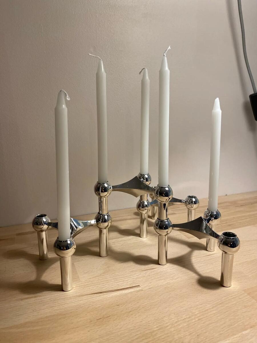 Metal Candle Holder Nordic Mol - Centerpiece Stick ulasan dan harga