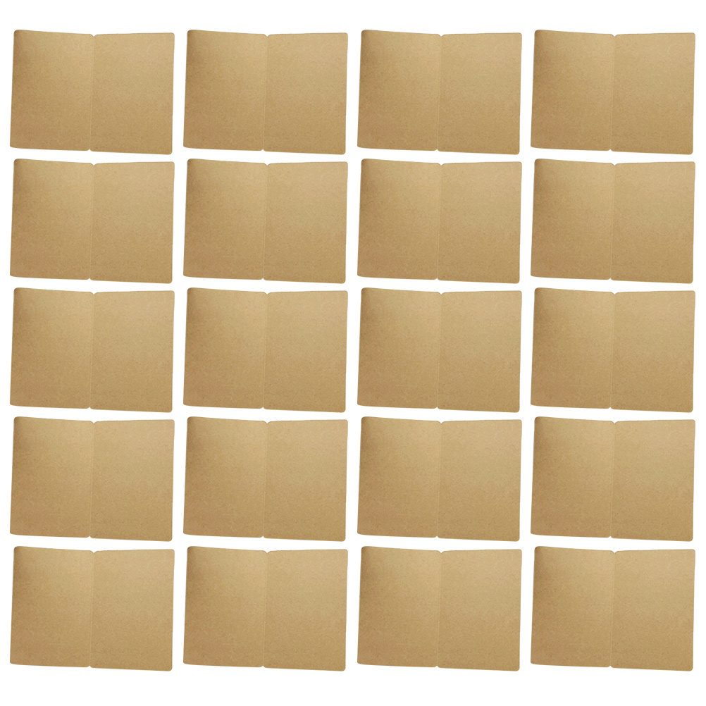 20Pcs Rustic Blank Cards Kraft - Papercraft Supply Invitation ulasan dan harga