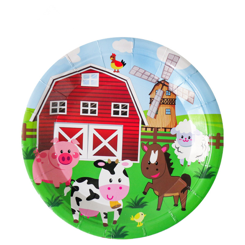 Farm Animals Party Tablecloth  - Table Cloth Disposable ulasan dan harga