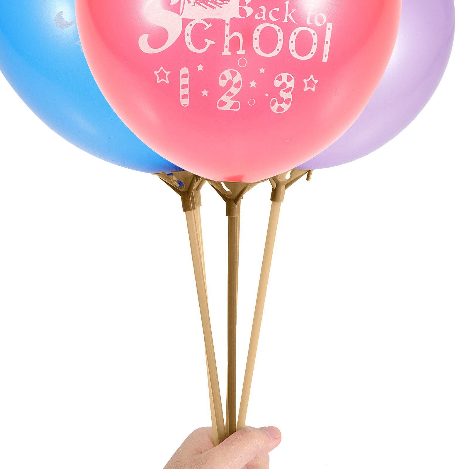100Sets Balloon Sticks Holder  - Centerpiece Stick ulasan dan harga