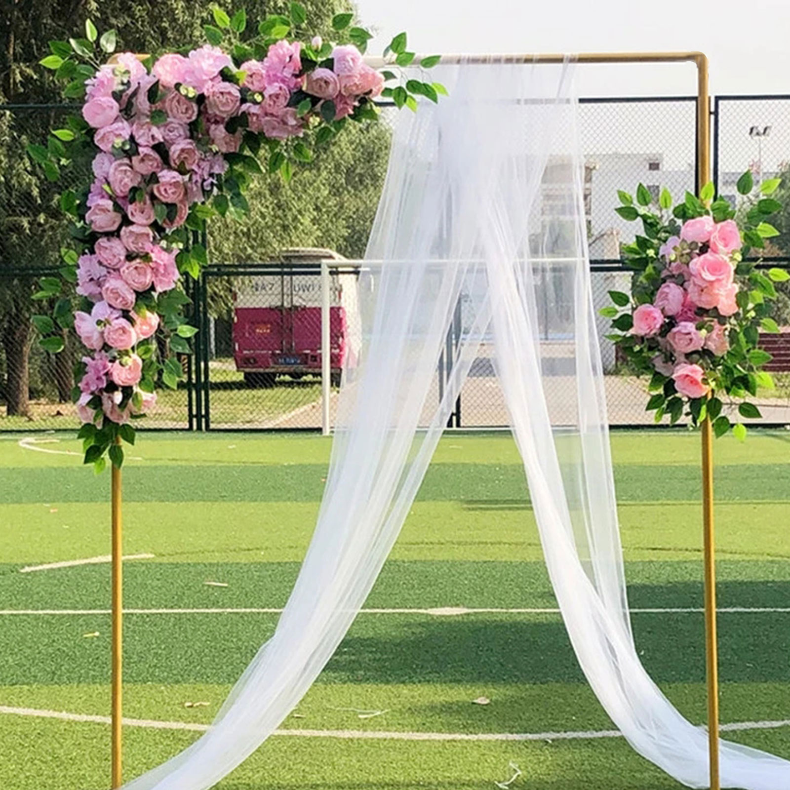 2.1x2m / 79x83inch Gold Weddin - Balloon Arch Kit ulasan dan harga