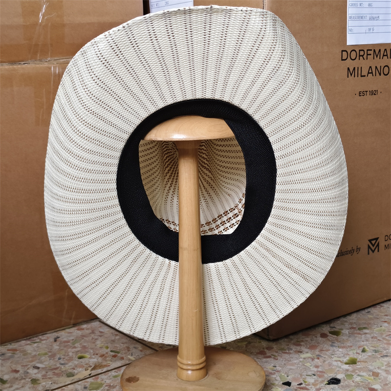 Cowboy Hat Colorful Rolled Cuf - Paper Straw Color ulasan dan harga