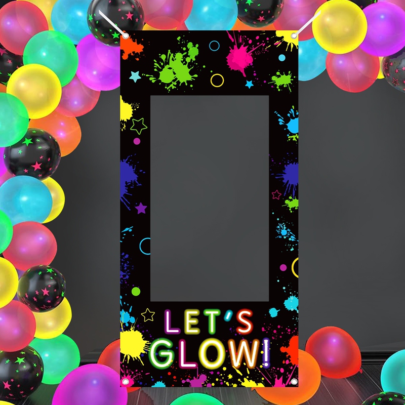 Let‘s Glow Photo Booth Frame N - Let'S Party Event Supply ulasan dan harga