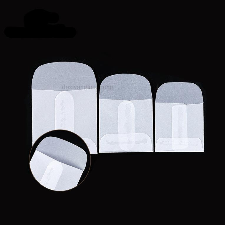 100pcs Translucent Square & Re - Papercraft Supply Invitation ulasan dan harga