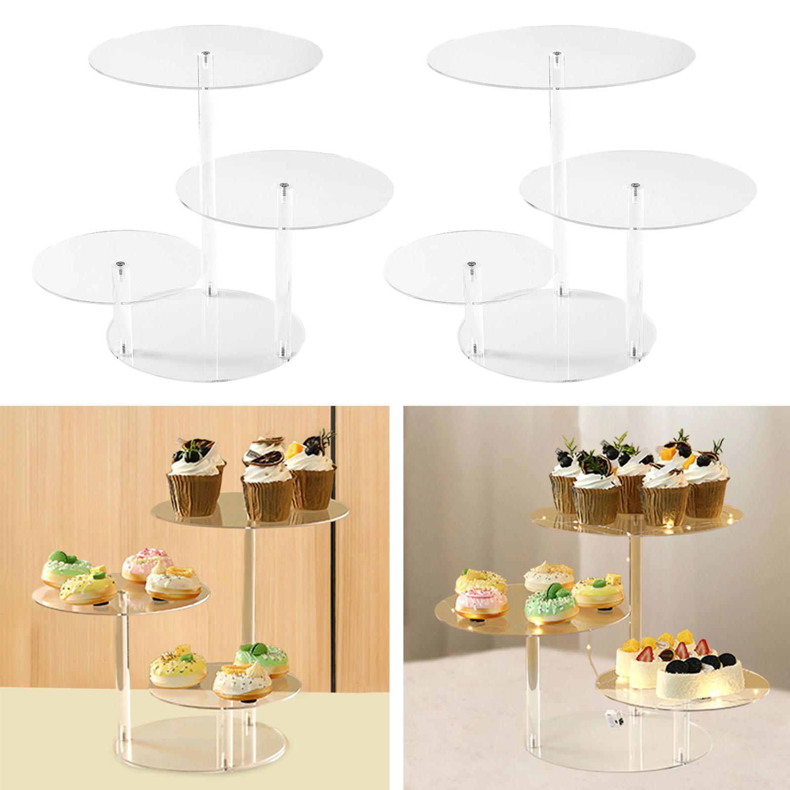 3 Tier Acrylic Cupcake Stand C - Cupcake Stand Tier ulasan dan harga