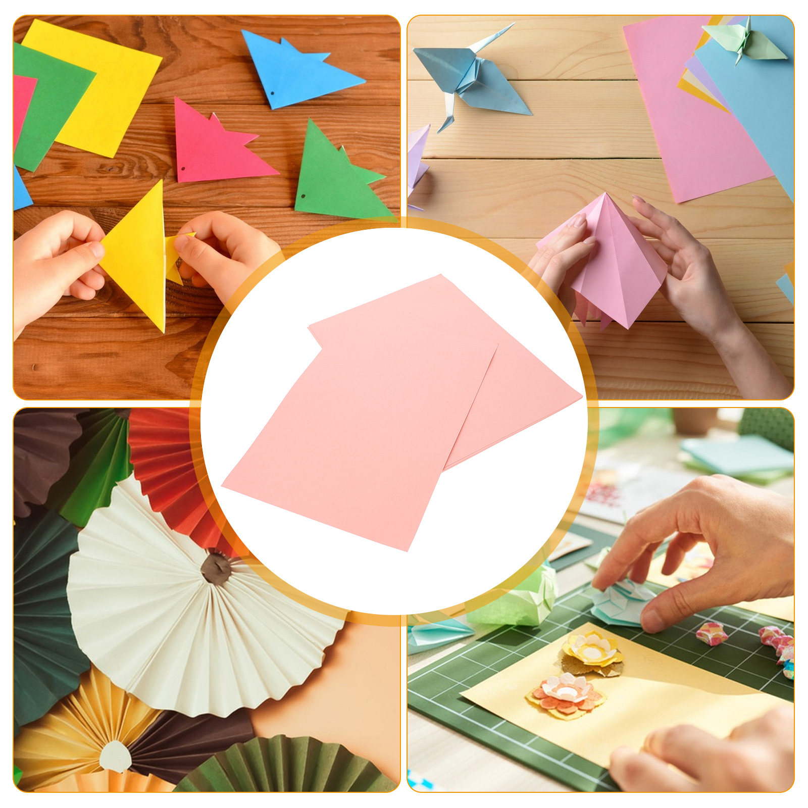 20Sheets Pink Cardstock Paper  - Papercraft Supply Invitation ulasan dan harga