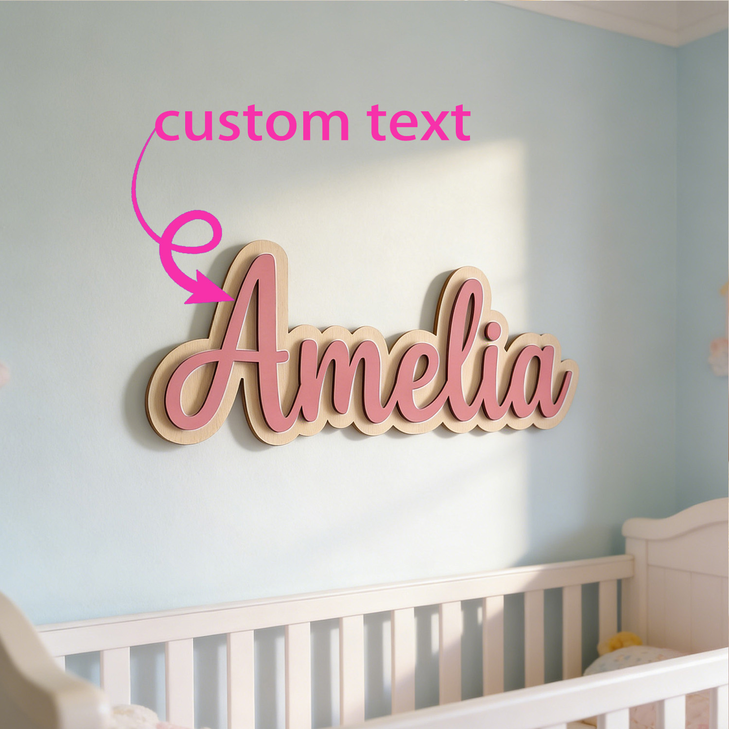 1pc Customized Double-layer Wo - Eve Party ulasan dan harga