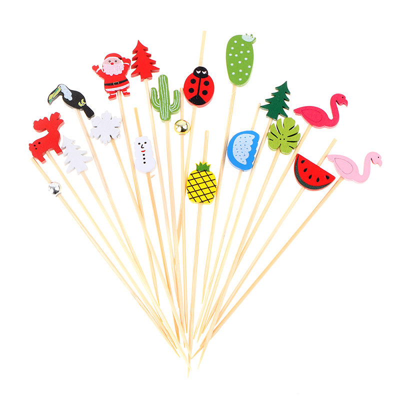 50/100Pcs Star Disposable Bamb - Centerpiece Stick ulasan dan harga
