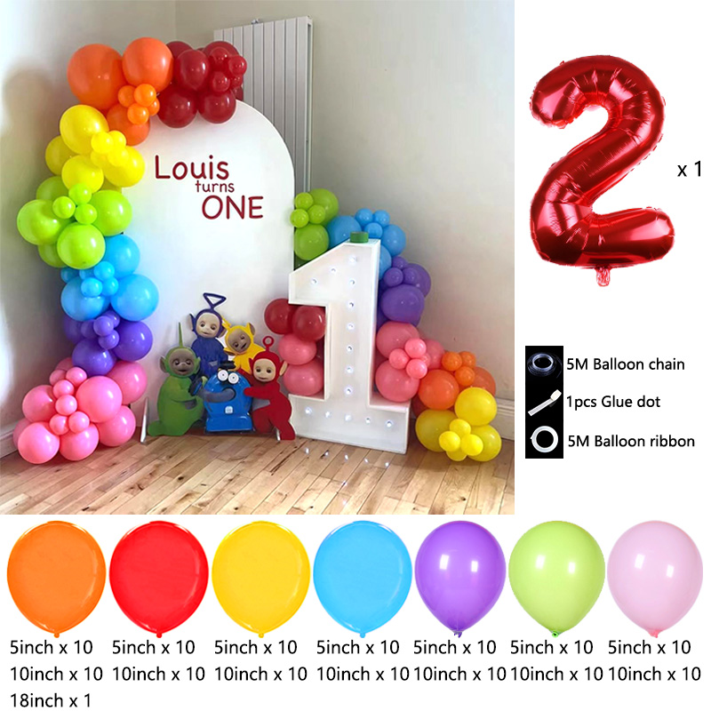 Teletubbies Themed Balloon Arc - Balloon Arch Kit ulasan dan harga