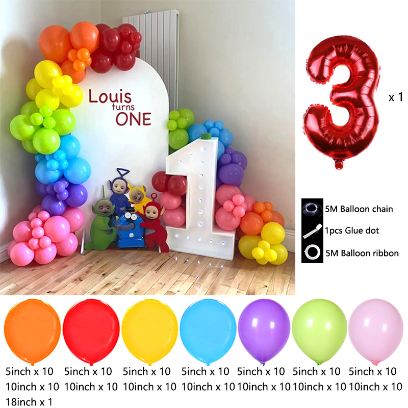 Teletubbies Themed Balloon Arc - Balloon Arch Kit ulasan dan harga