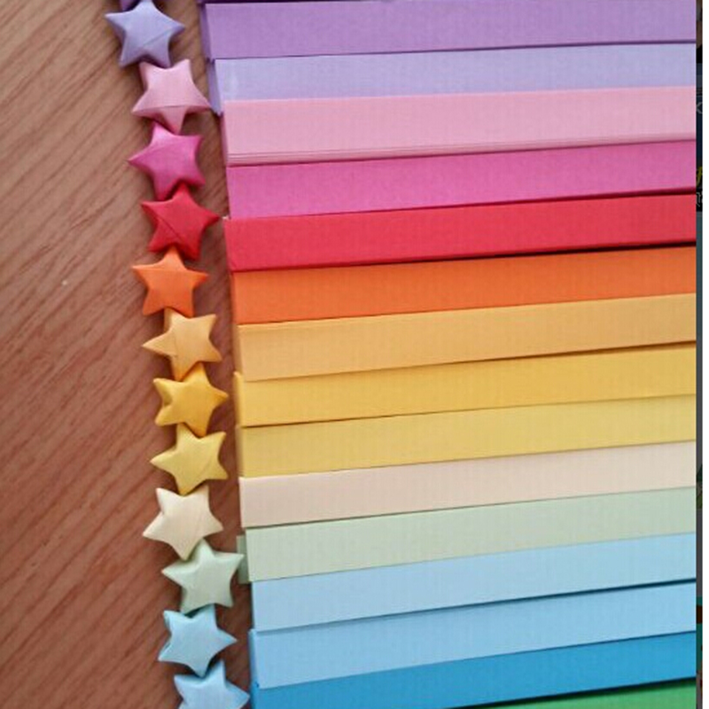 27 Colors Double Sided Origami - Papercraft Supply Ribbon ulasan dan harga