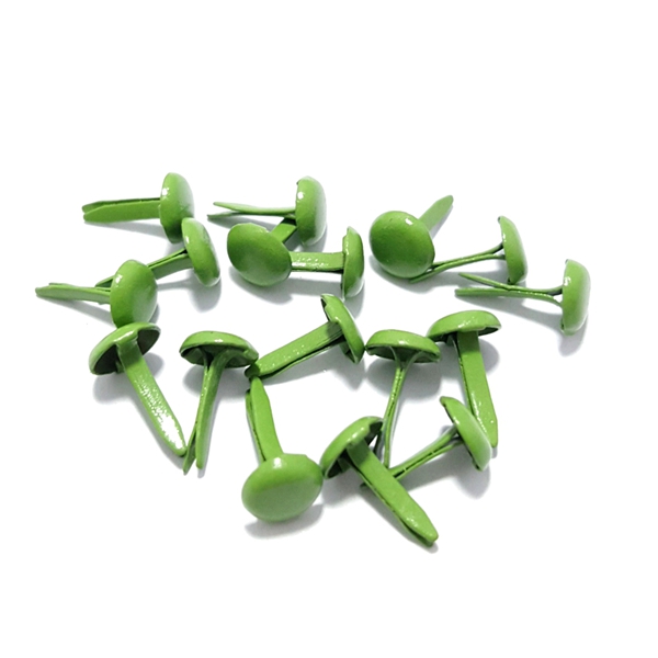 500pcs 5mm White Metal Brads f - Papercraft Supply Invitation ulasan dan harga