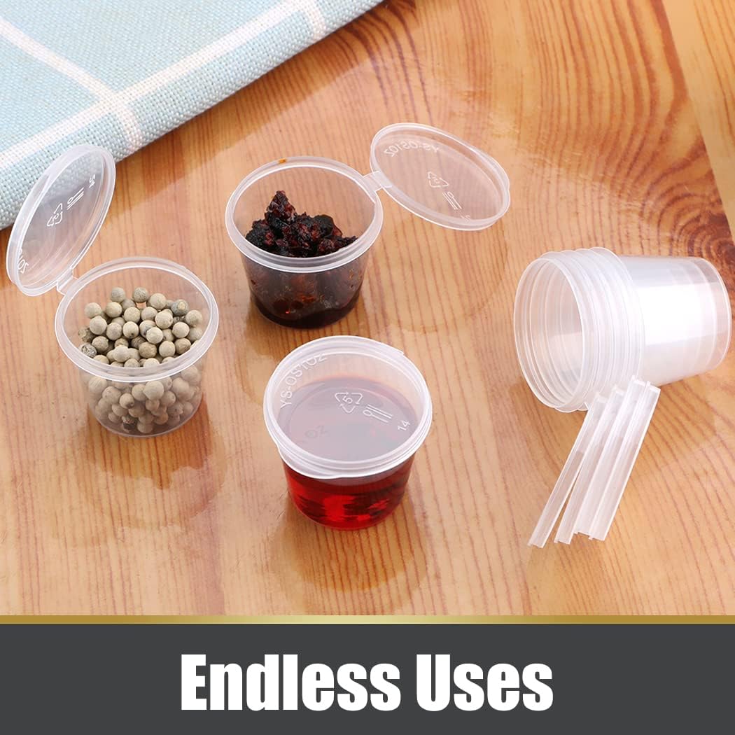 Disposable Clear Plastic Sauce - Plastic Cup 50Pcs ulasan dan harga