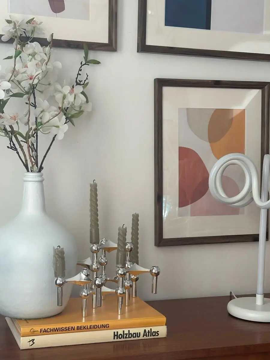 Metal Candle Holder Nordic Mol - Centerpiece Stick ulasan dan harga