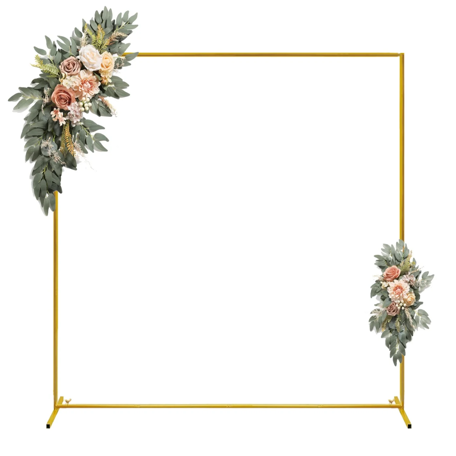Gold Wedding Arches Square Bac - Balloon Arch Kit ulasan dan harga
