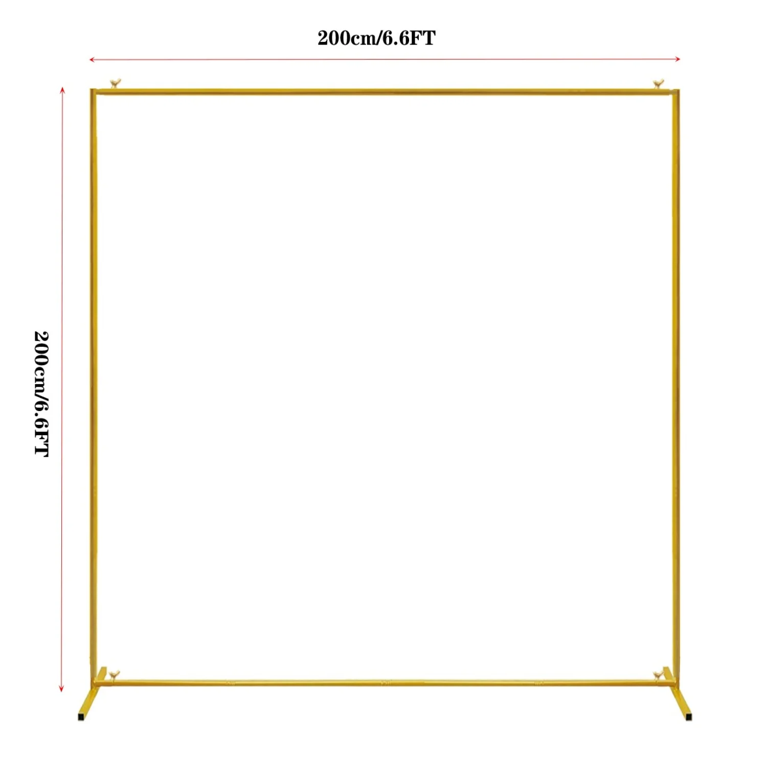 Gold Wedding Arches Square Bac - Balloon Arch Kit ulasan dan harga