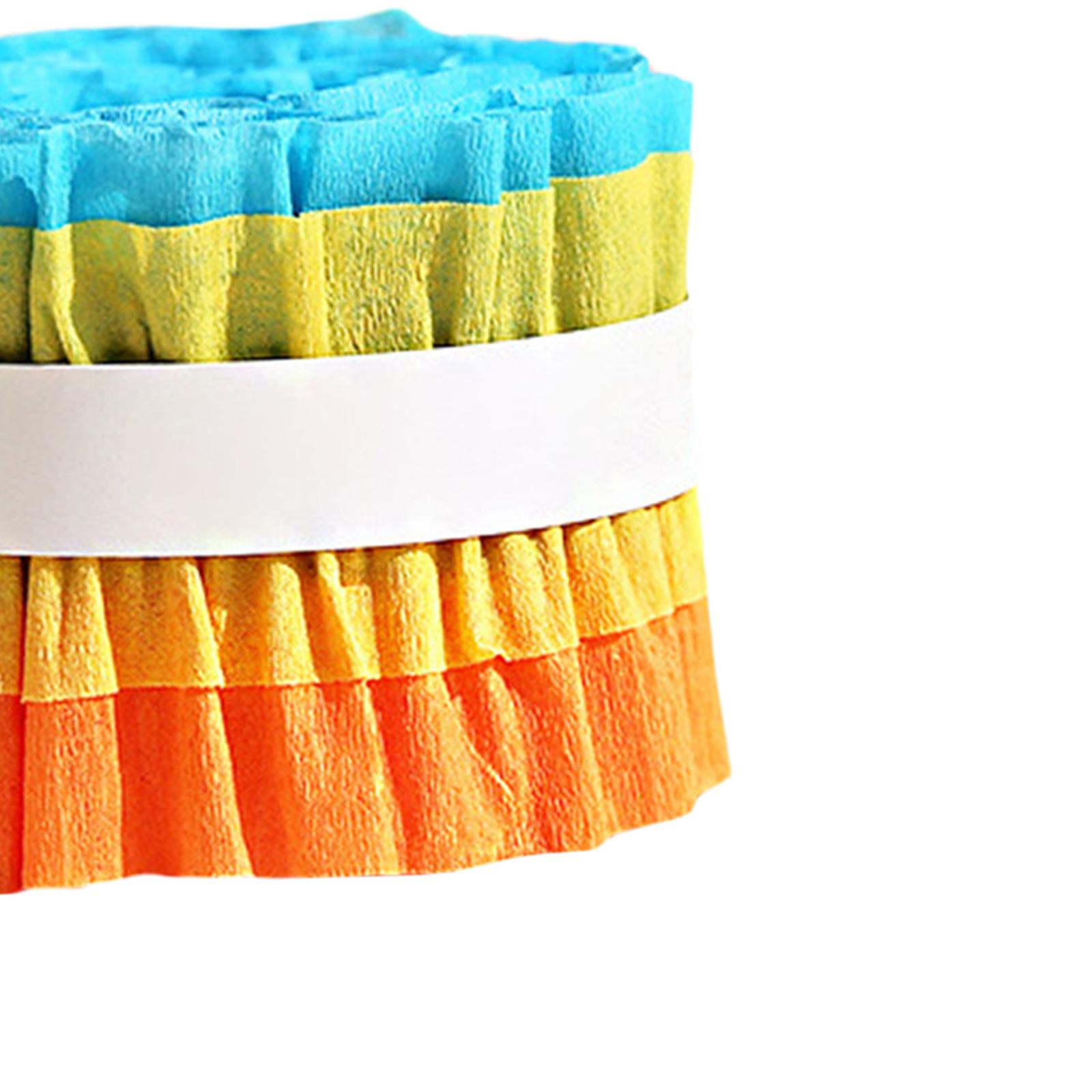2 Pieces Wrinkle Paper Roll Cr - Papercraft Supply Ribbon ulasan dan harga